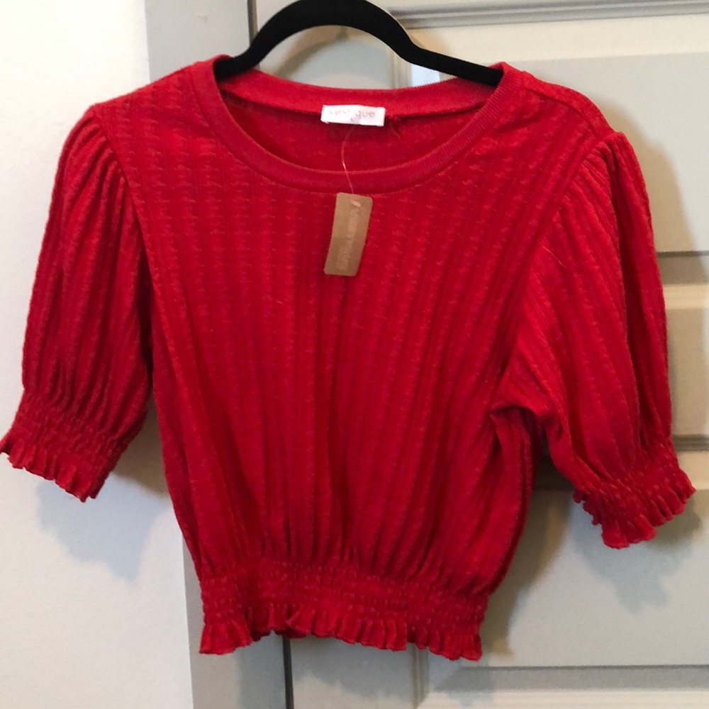Boutique Puff Sleeve Top